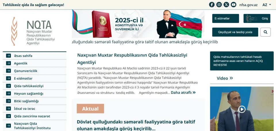 NMR Qida Təhlükəsizliyi Agentliyi